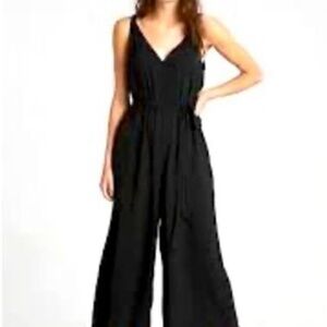 GAP Sleeveless Wide Leg Jumpsuit Size 8